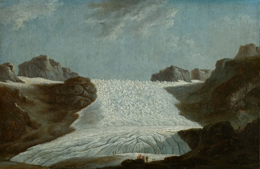 Johann Heinrich W&uuml;est - Rhonegletscher, 1772, 1772